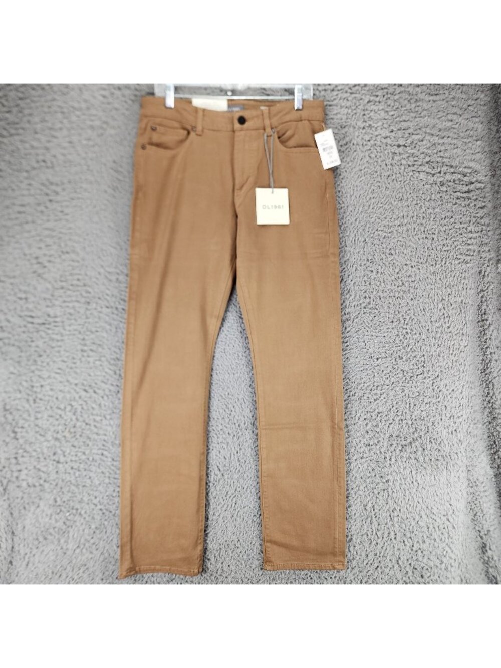 DL1961 Jeans Mens Size 31x34 Avery Brown Stretch Mid Rise Modern Straight *NWT*